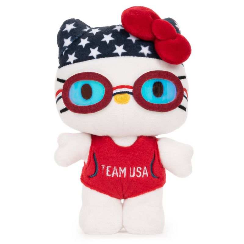 GUND Hello Kitty Team USA Swimmer 6" Plush