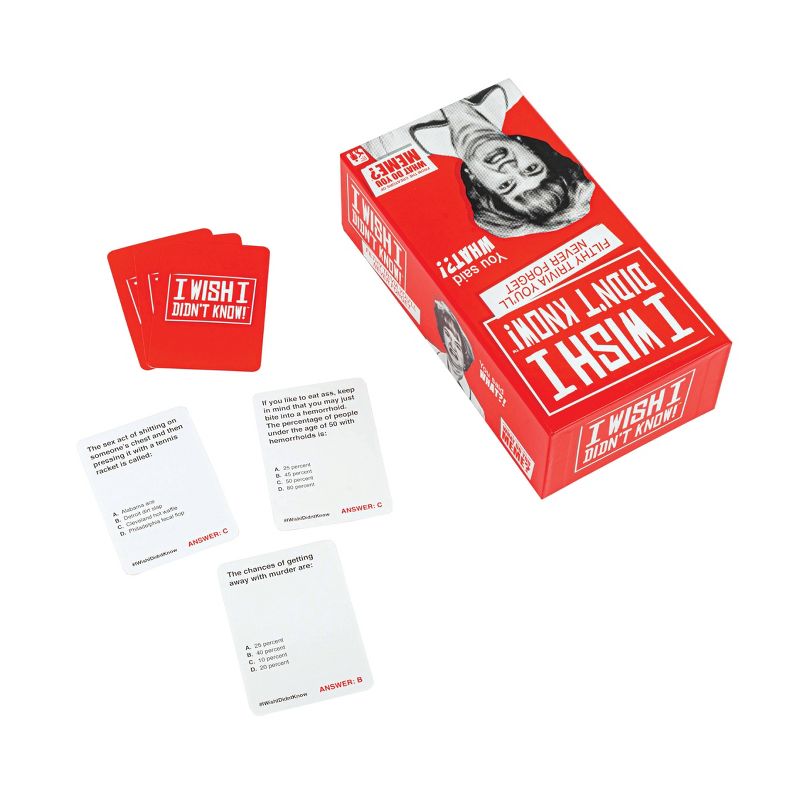 I Wish I Didn't Know! Card Game