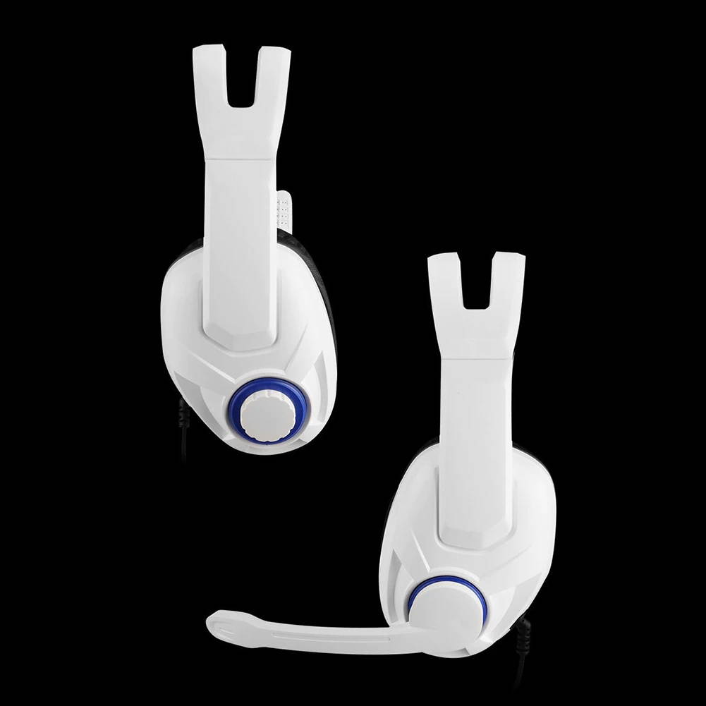 Professional Bass Gamer Wired Headphones Gaming Headset with Noise Canceling Microphone for PlayStation 5 4 PC Computer