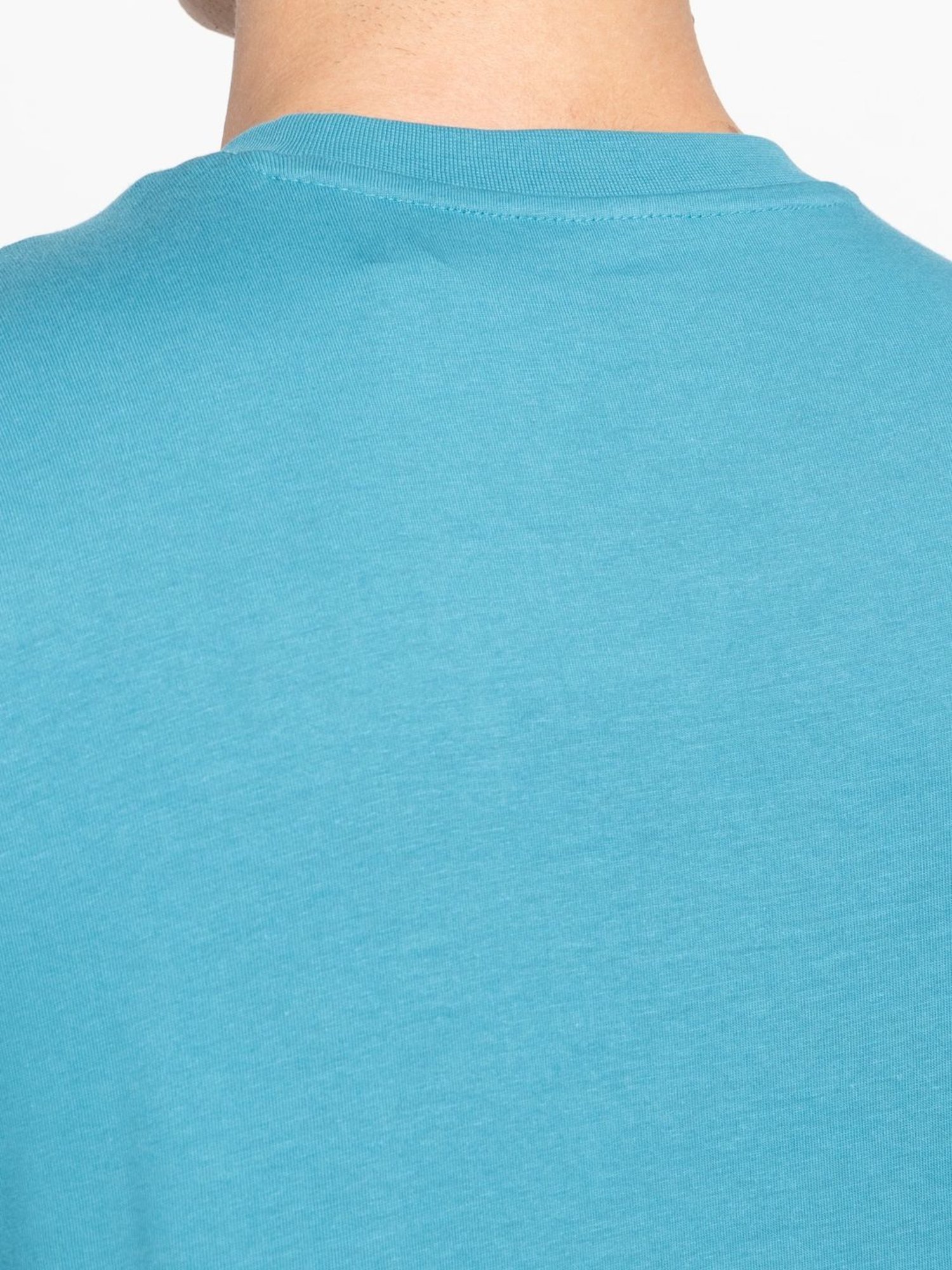 Adidas Blue Regular Fit Printed Sports T-Shirt