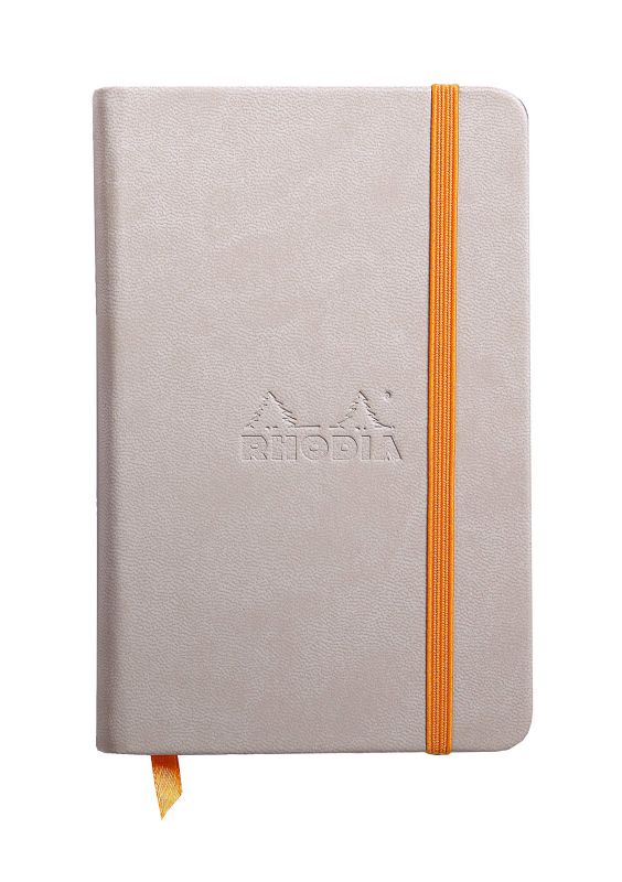 Rhodiarama A6 Lined Notebook Beige