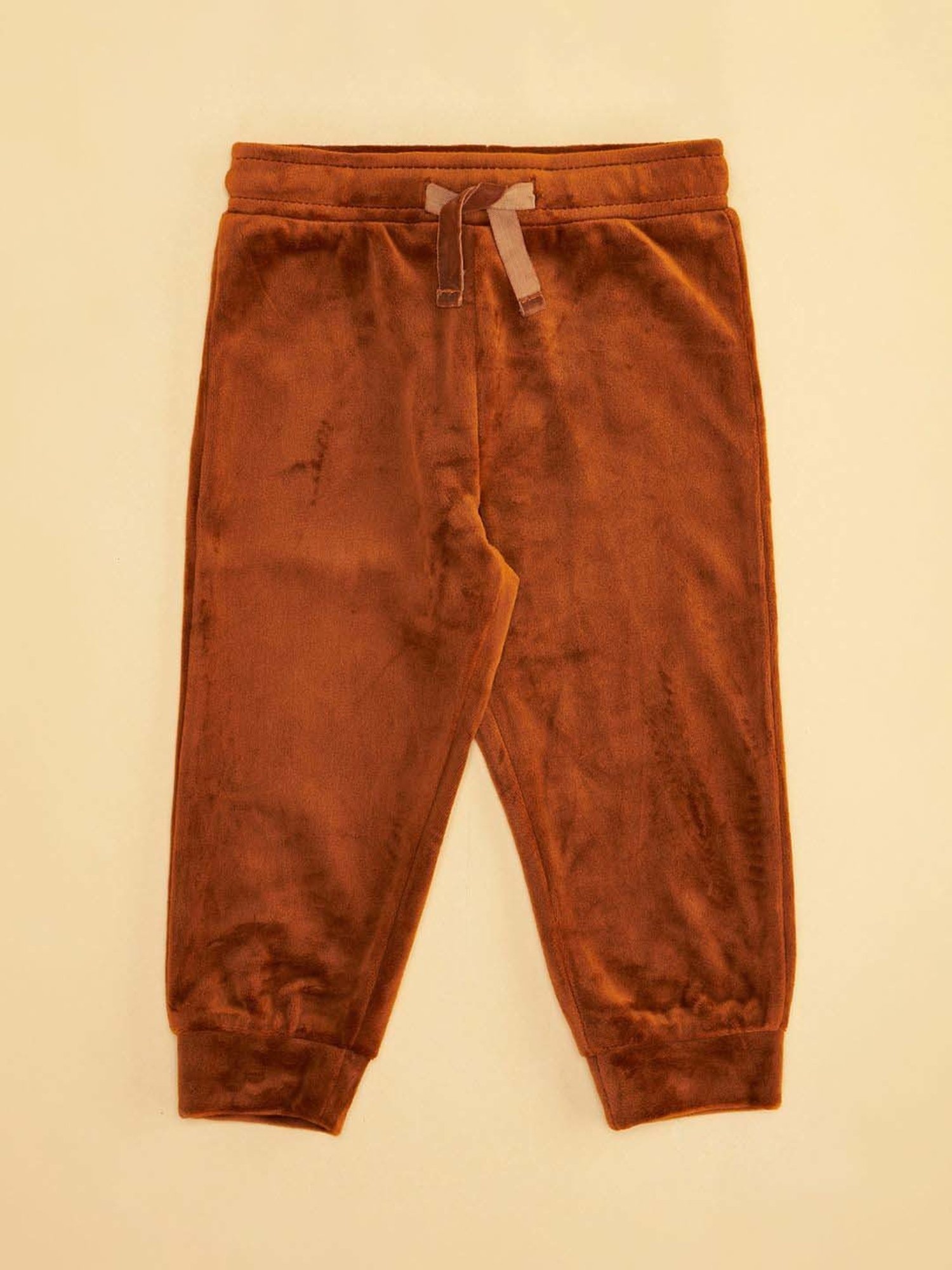 Pantaloons Baby Brown Cotton Printed Full Sleeves Sweatshirts Set