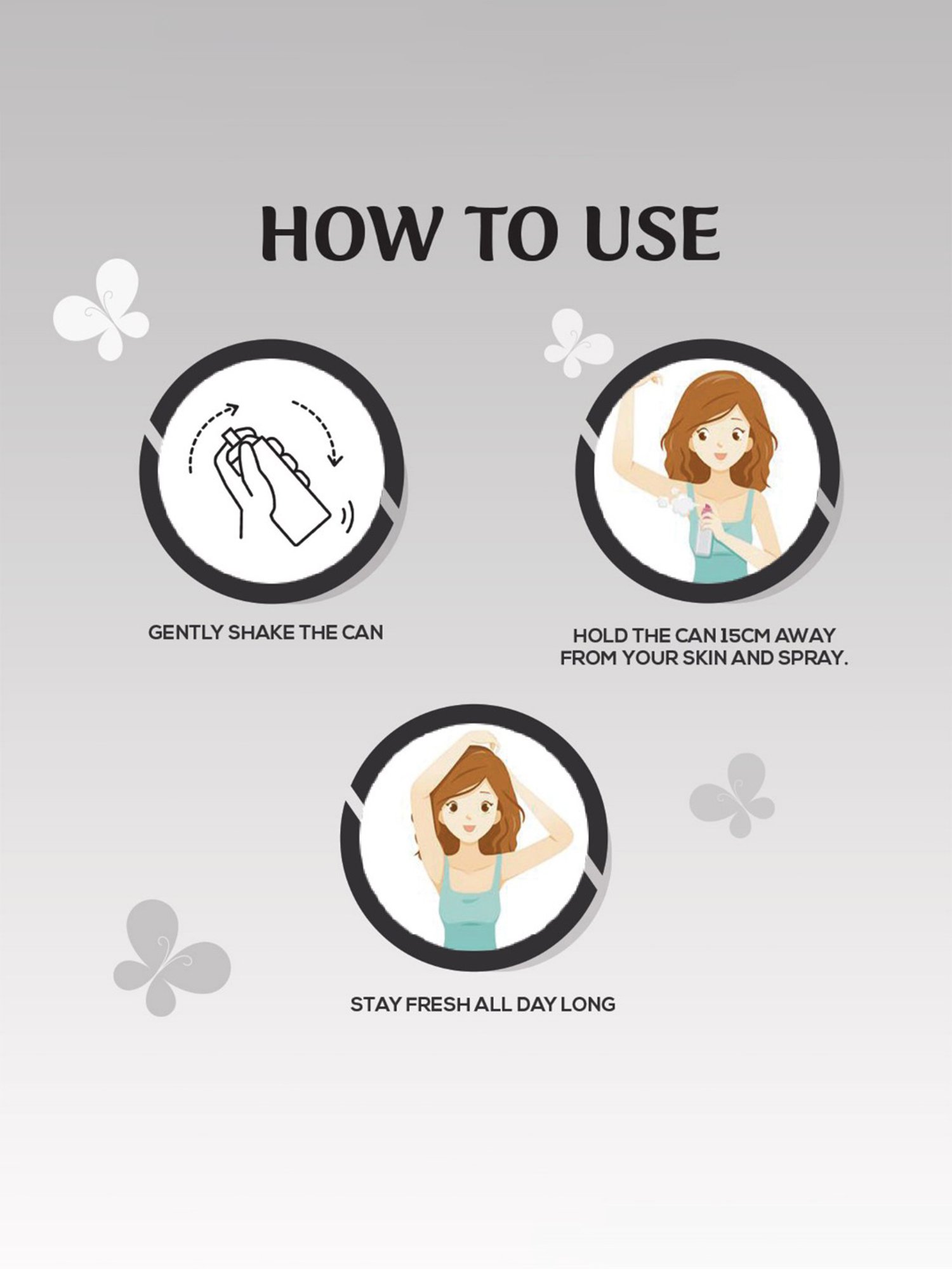 Spinz Black Magic Perfumed Deo for Women - 200 ml