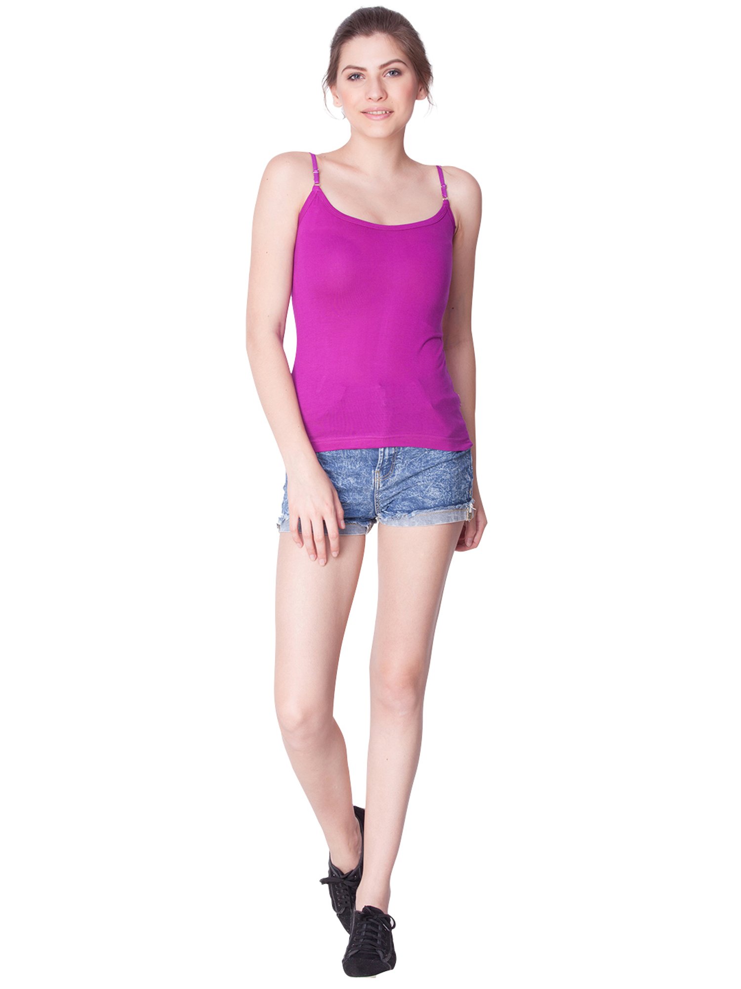 Dollar Missy Purple & Blue Camisole Pack of - 2