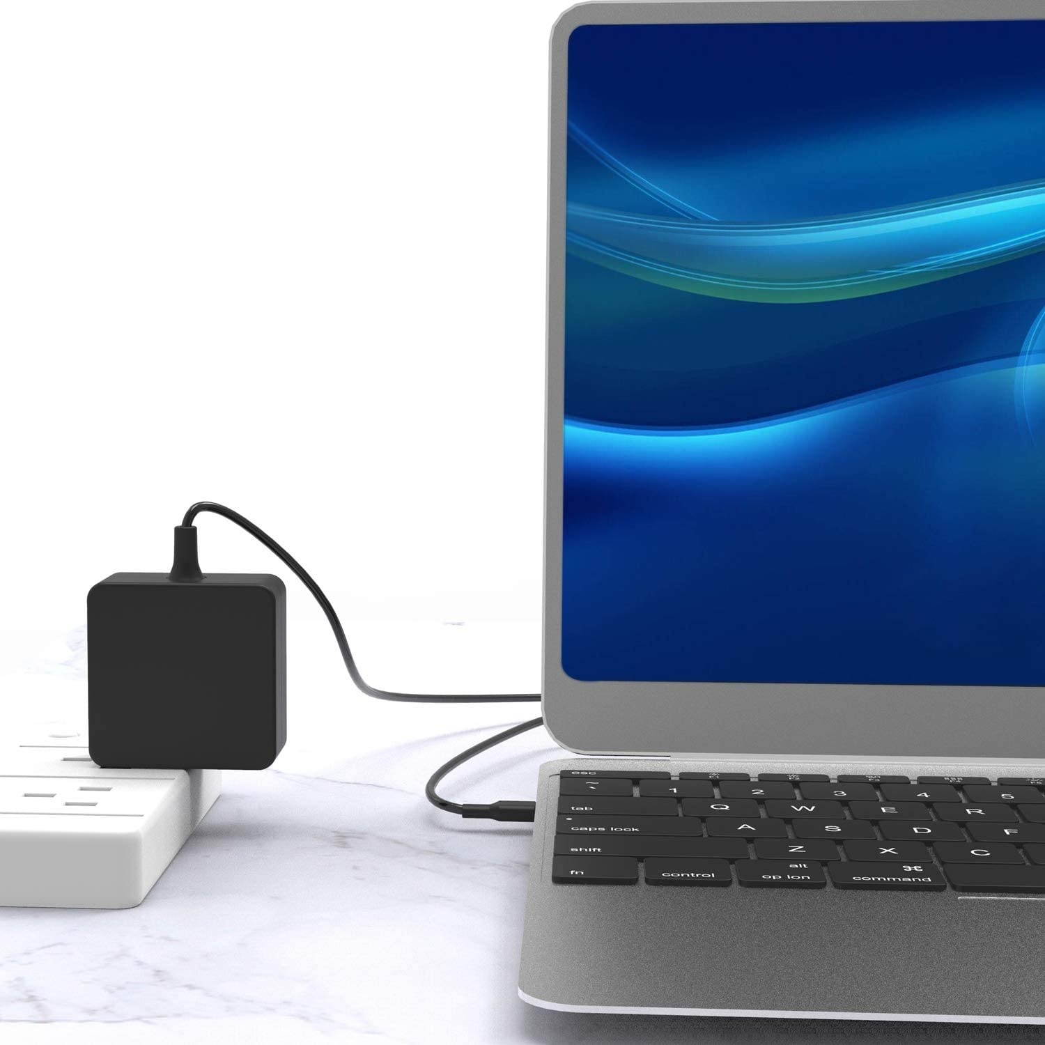 Zoravson 45W 2.25A AC USB Type-C Charger Power Supply Adapter Compatible for Lenovo Yoga 910 910-13 910-13IKB 910-131KB Glass Yoga 5 Pro Type-C 80VF 80VG Laptop USB-C Type-C Power Supply Adapter Cord