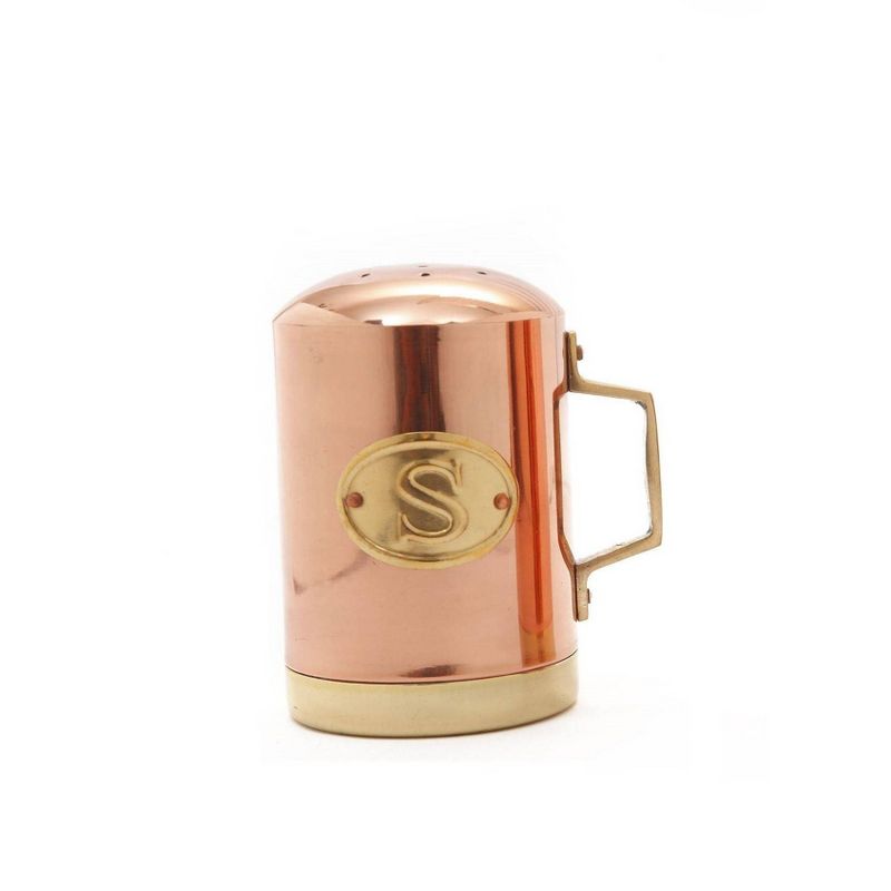 Old Dutch 2pc Copper Stovetop Salt and Pepper Set