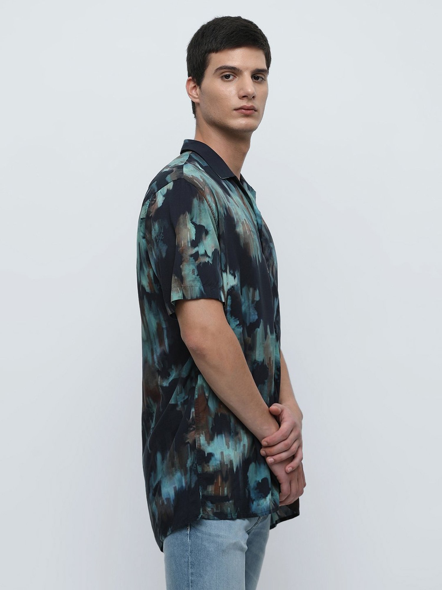 SELECTED HOMME Black Regular Fit Shirt