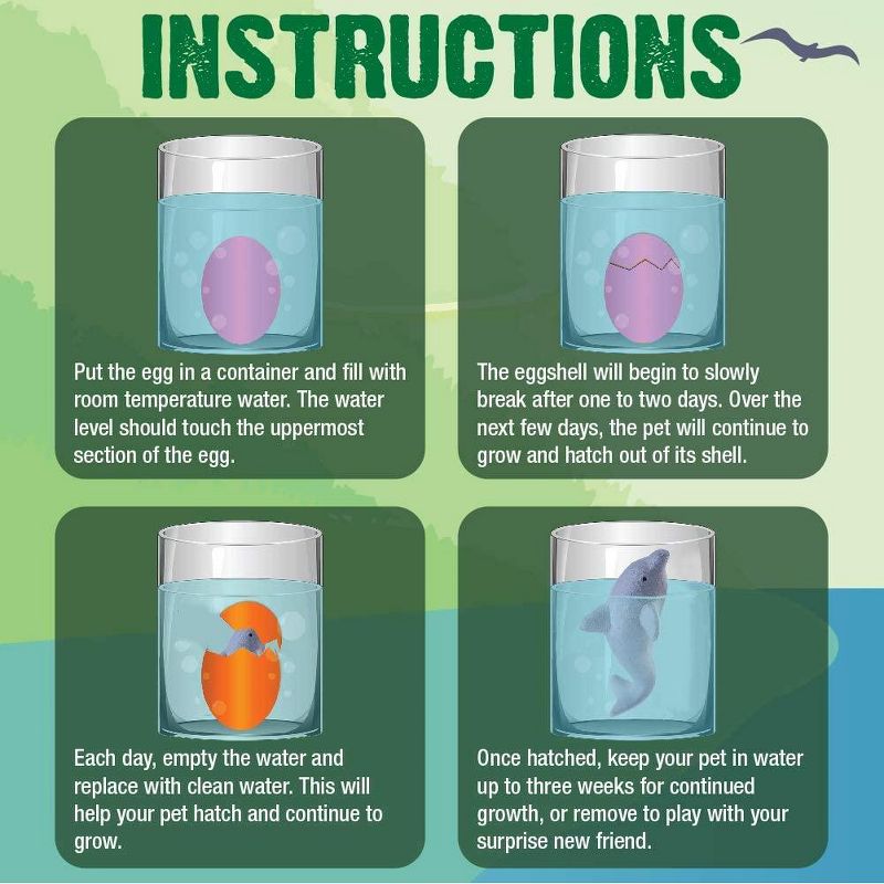 Animal Planet Super Grow Ocean Sea Creature Egg - Surprise Marine Animal Toy