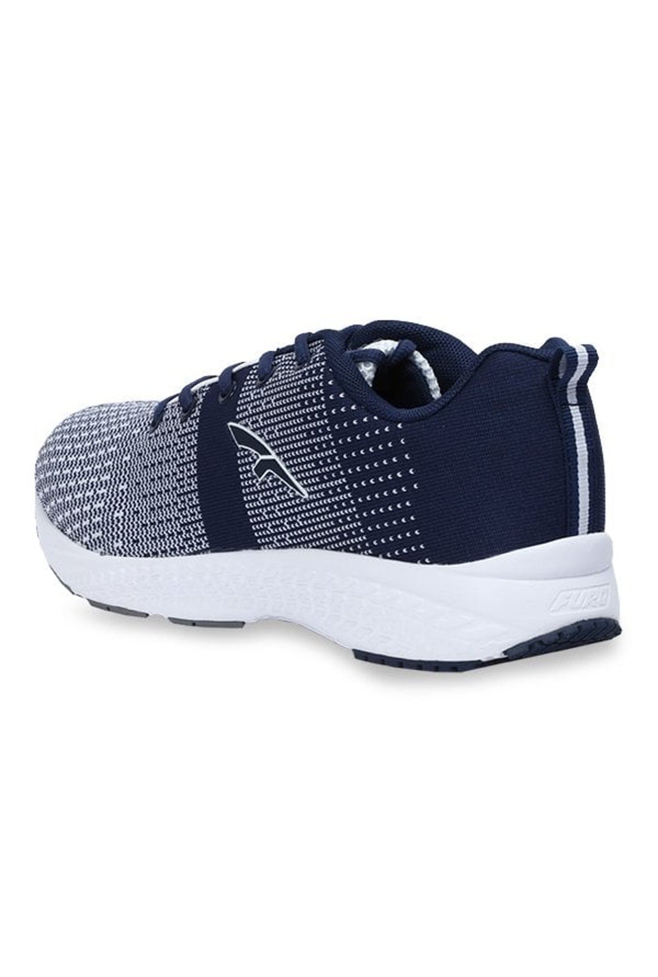 Furo by Red Chief Men's Navy & White Running Shoes