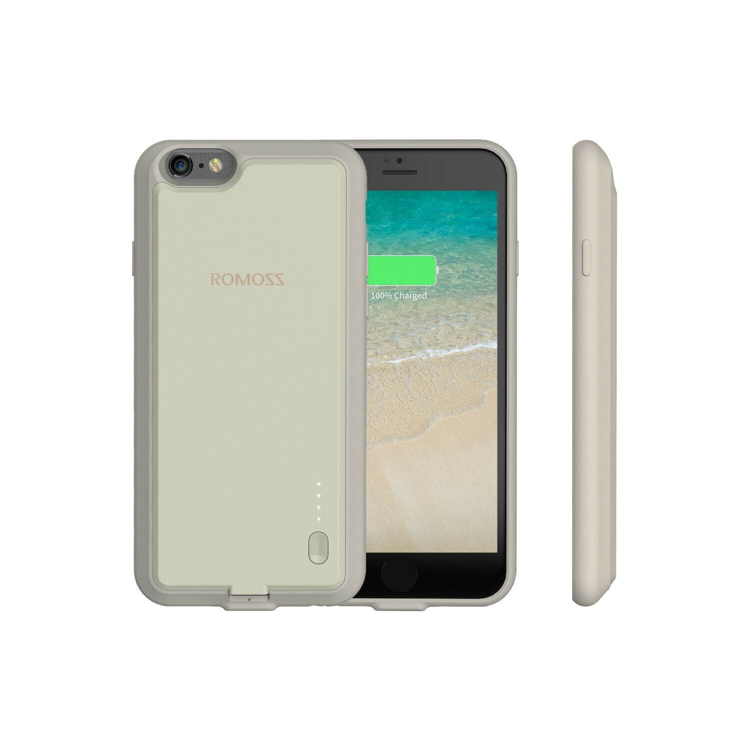 For iPhone 6 6s 6 Plus 7 External Battery Charging Case Power Bank Phone Cover