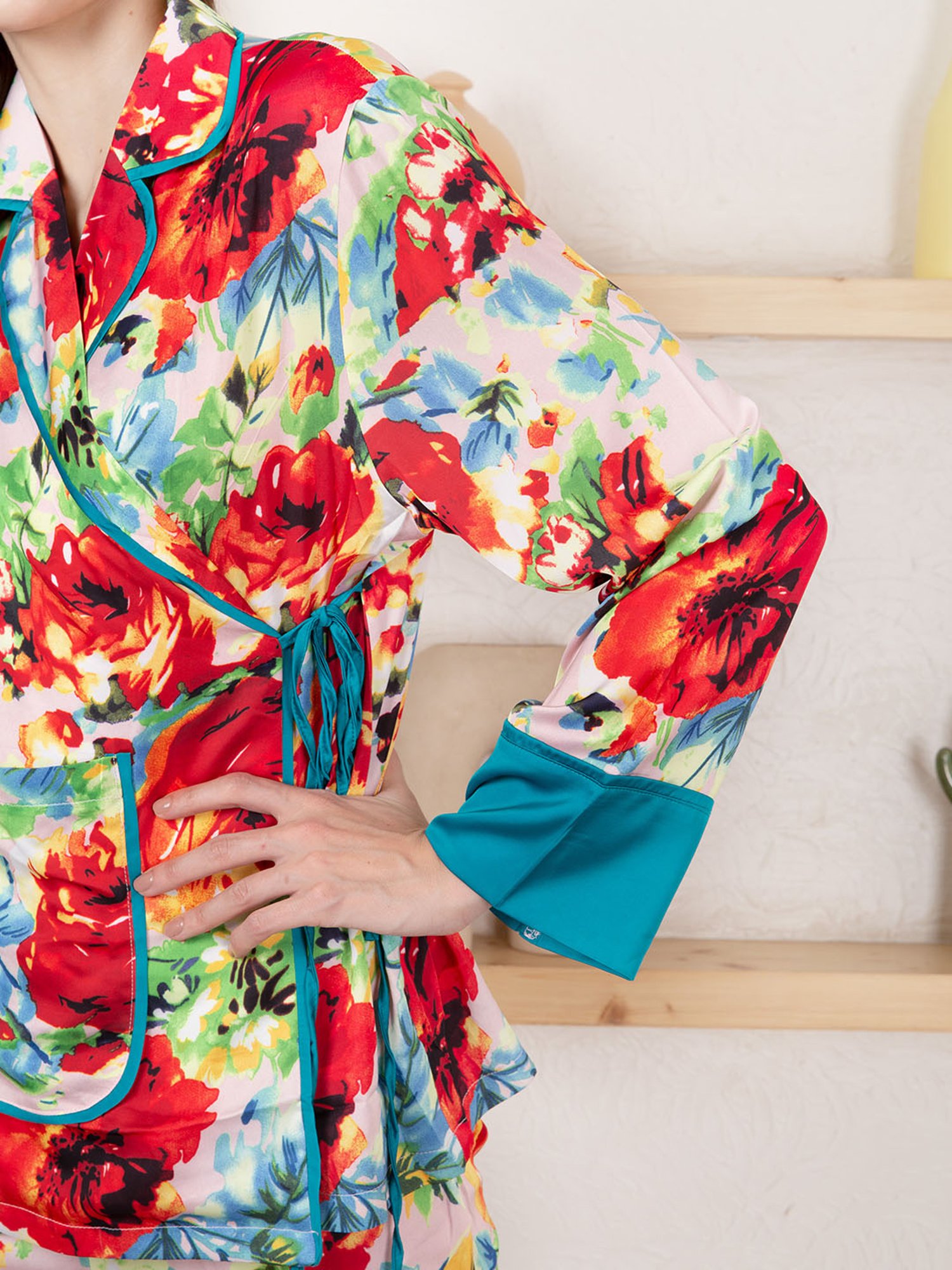 Dusk Attire Multicolor Mizori Co-ord Set