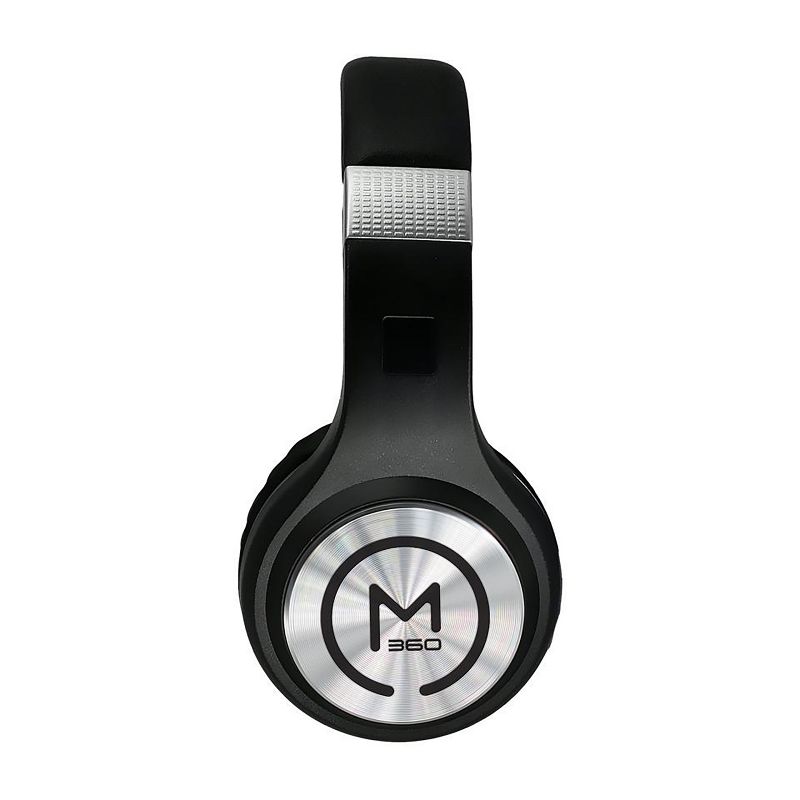 Morpheus 360 HP5500B Wireless Stereo Bluetooth Headphones, Black with Silver Accents