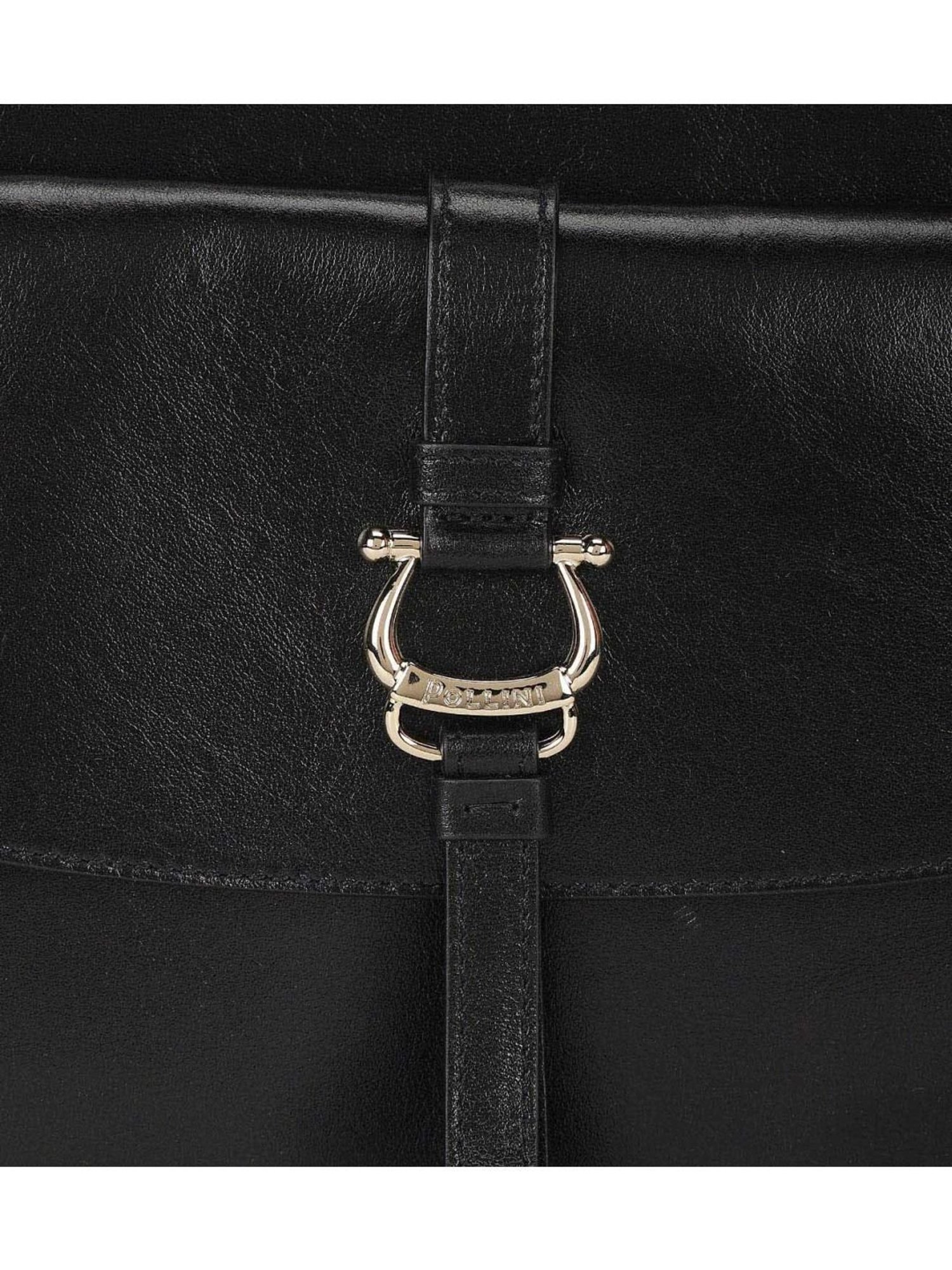 Pollini Black DAYTONA Large Hobo Bag