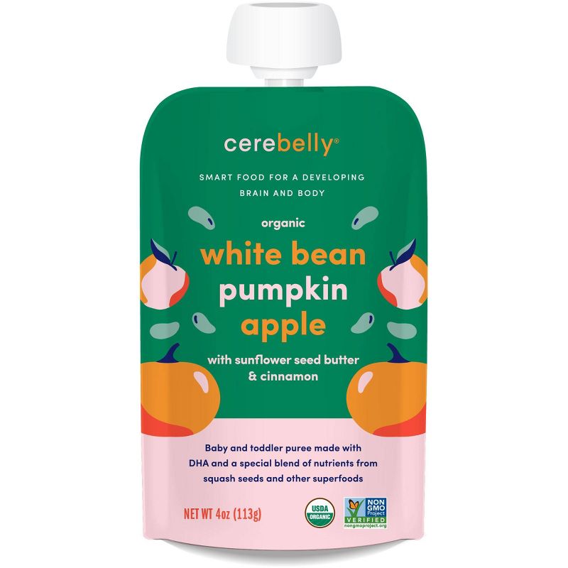 Cerebelly Clean Label Project Purity Award Winning, 11+ Months Organic Baby Food Variety pk