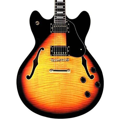 Peavey JF-1 Hollow-Body Electric Guitar, Sunburst