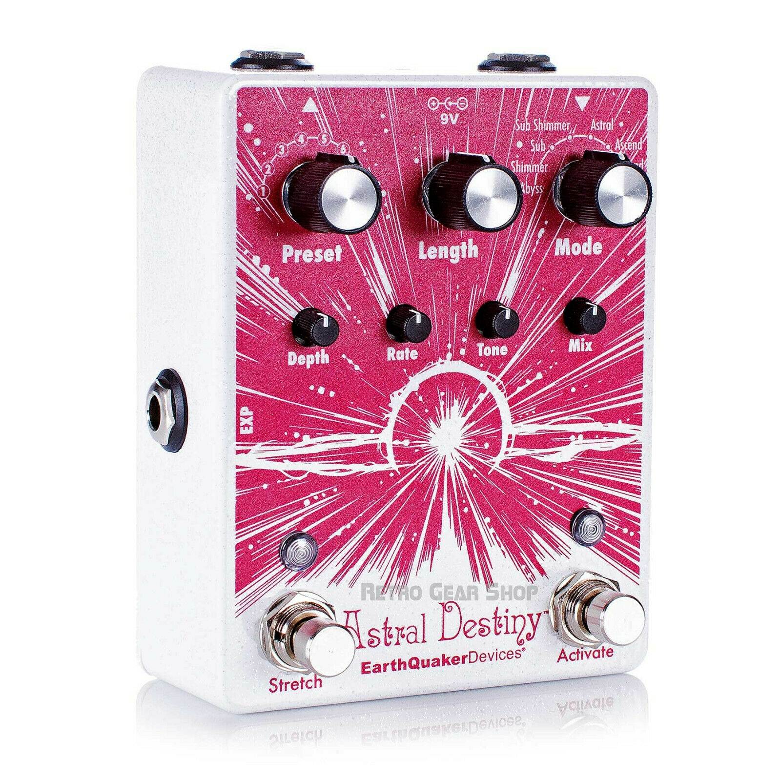 EarthQuaker Devices Astral Destiny Octal Octave Reverb Guitar Effect Pedal New