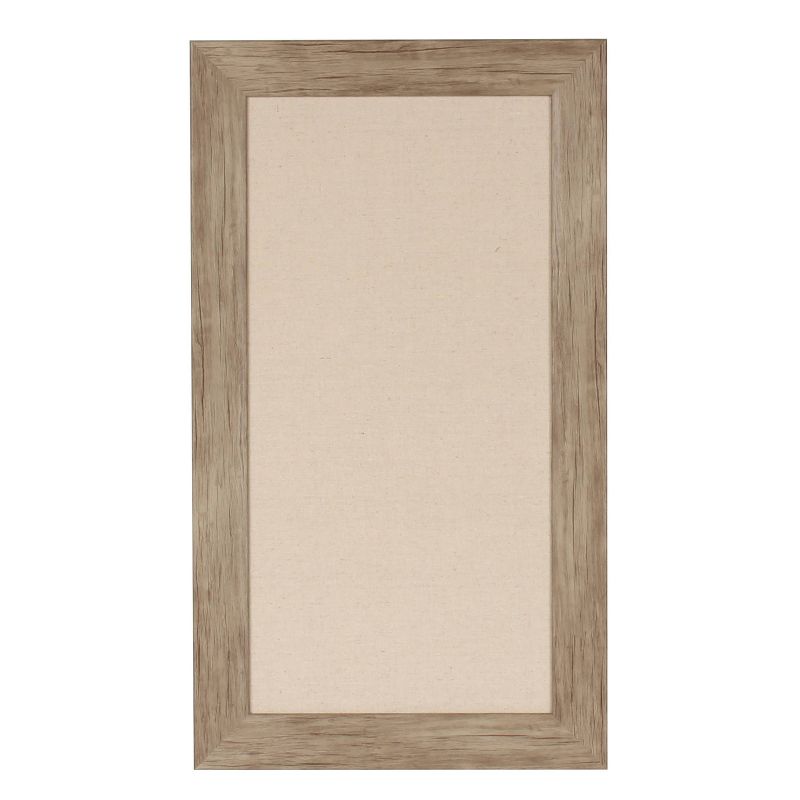 27" x 33" Beatrice Dry Erase Board Walnut Brown - DesignOvation