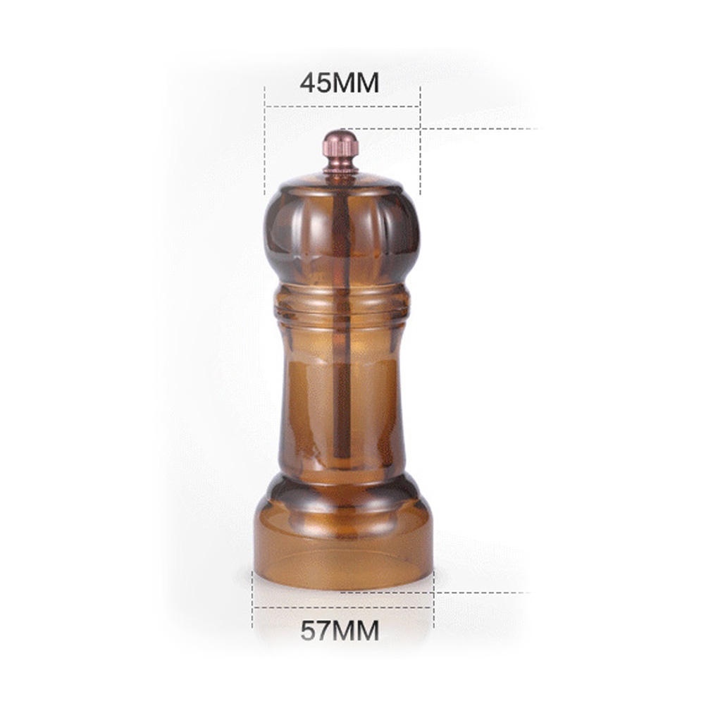 1 Pc Manual Pepper Grinder Salt Pepper Spice Bottle Grinder Kitchen Cooking Grinding Tool (Random Color)