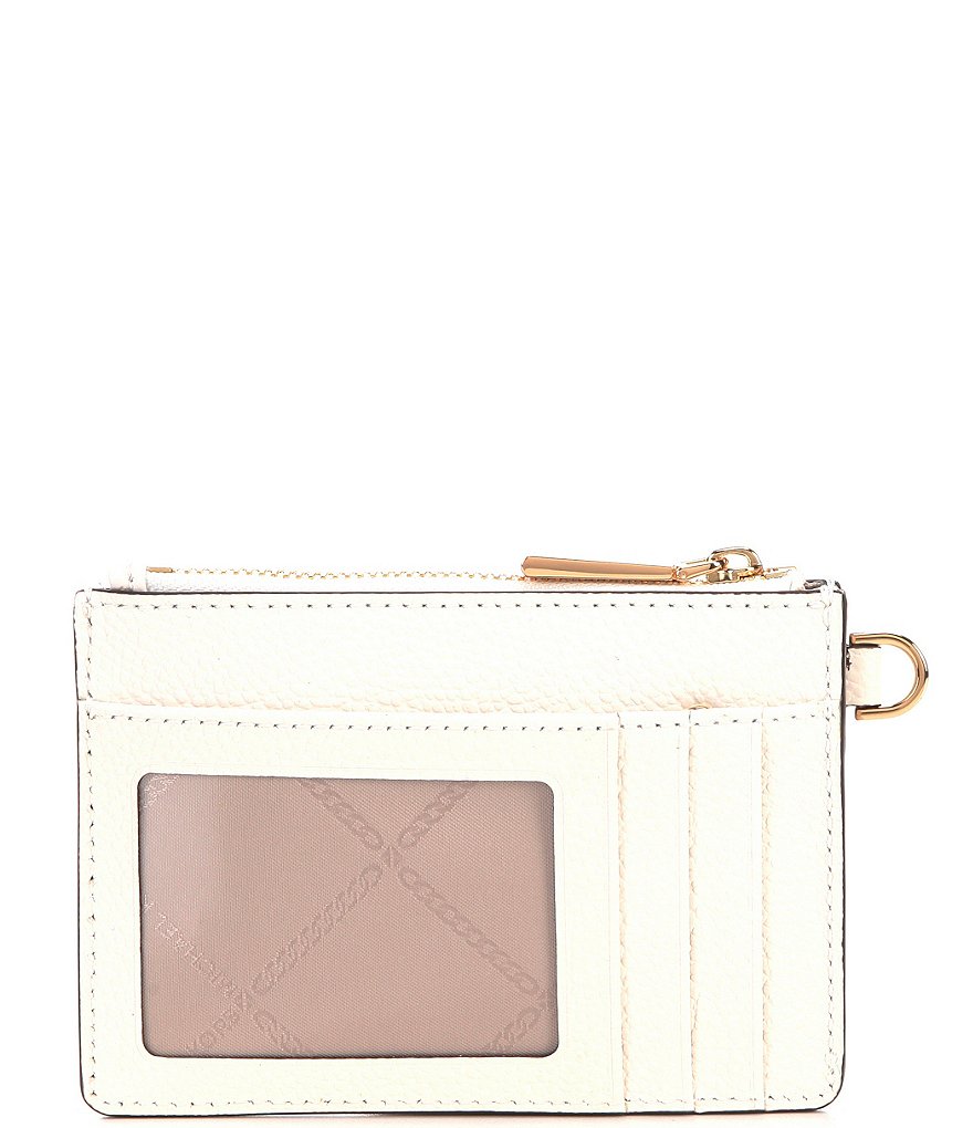 Michael Kors Zebra Signature Jet Set Double Zip Wristlet