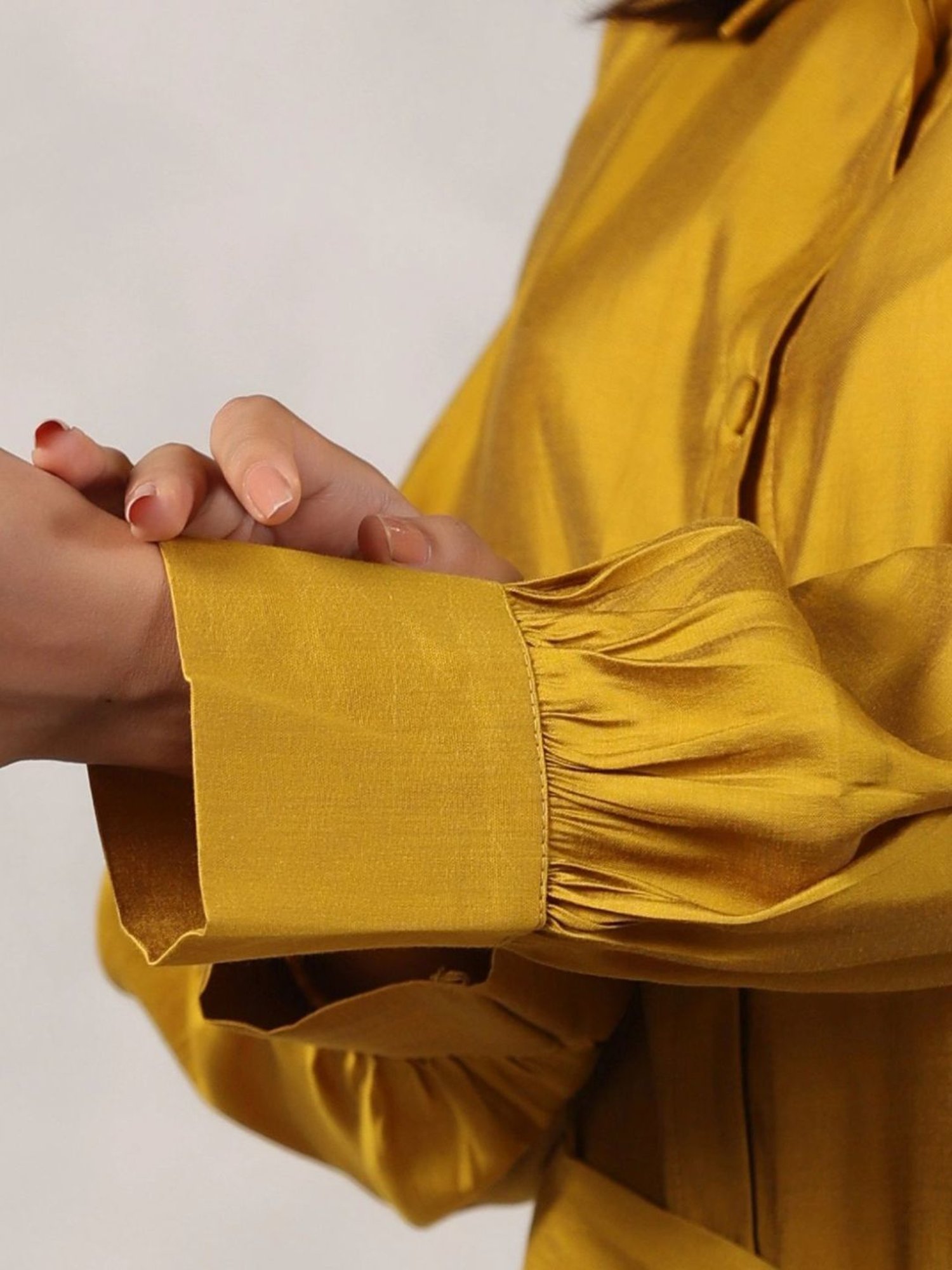 Autumnlane Sheril Mustard Tunic with Pant Co-ord Set