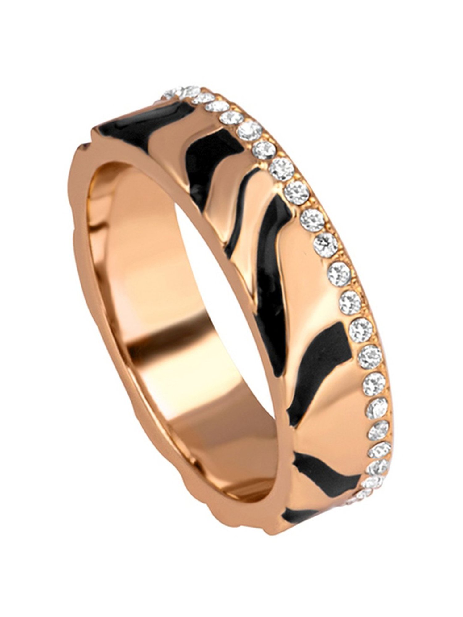 Roberto Cavalli Rose Gold RC Zebra Band