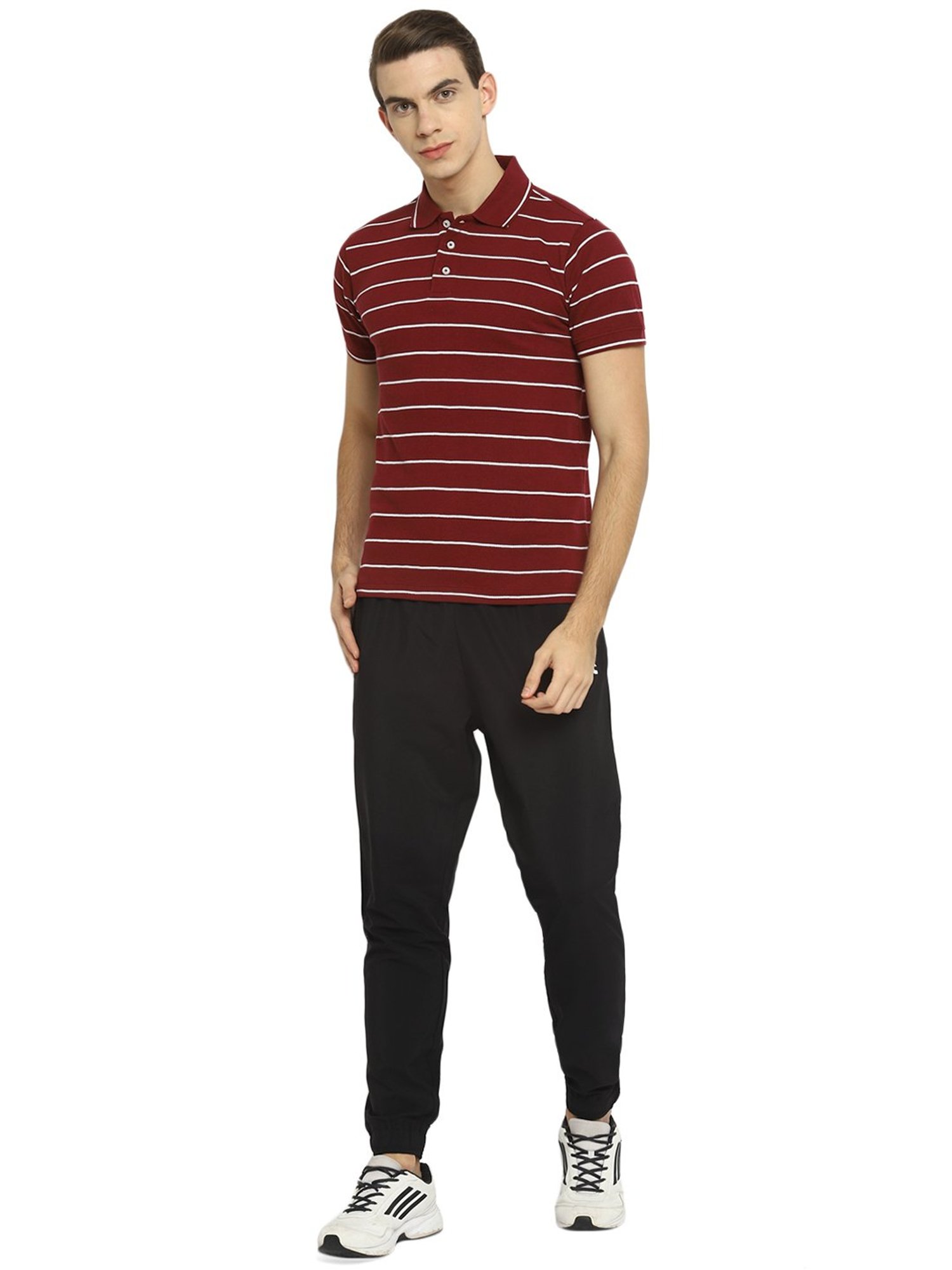 OFF LIMITS Maroon Polo T-Shirt