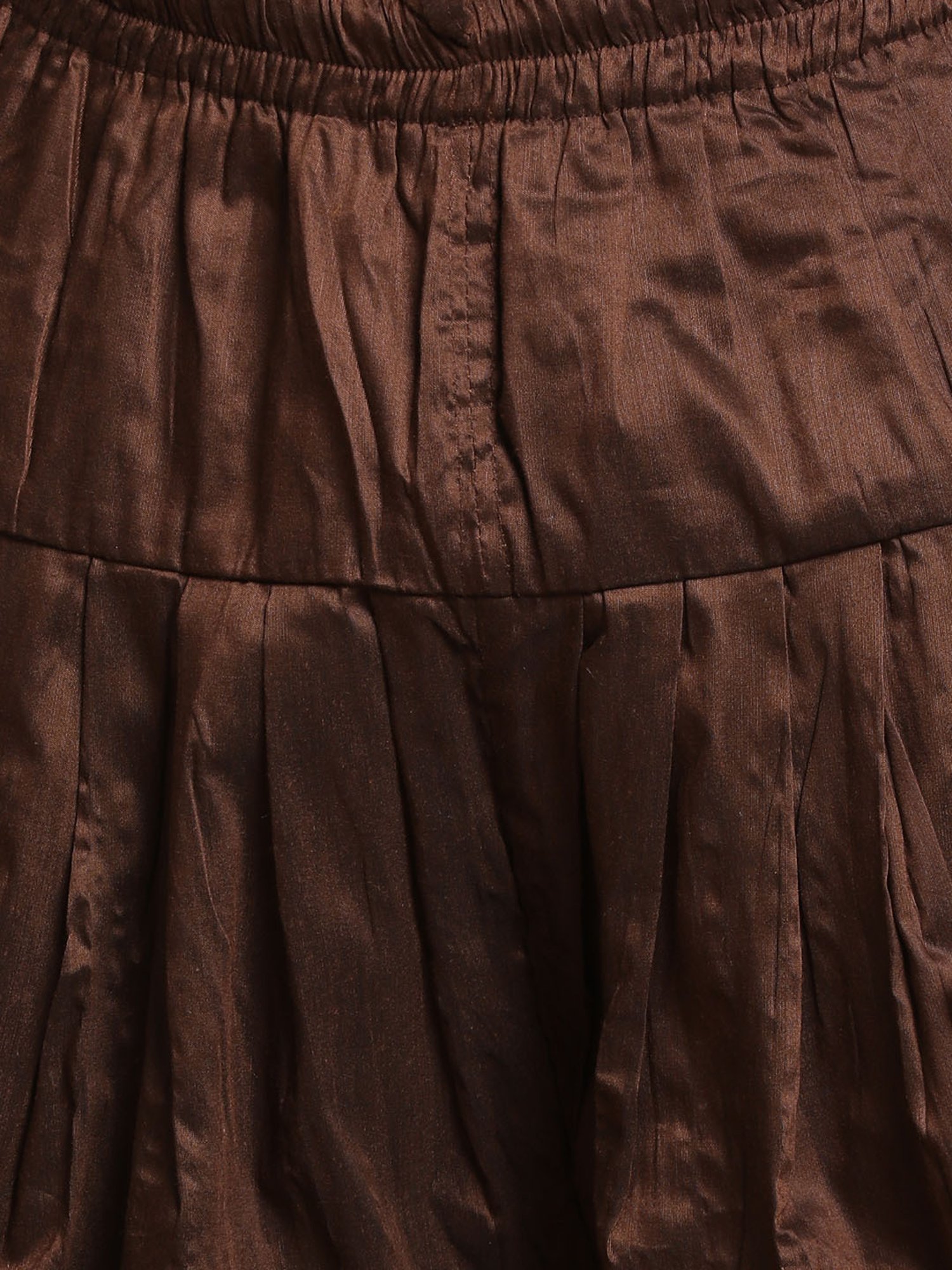 Benstoke Black & Maroon Regular Fit Sherwani Set