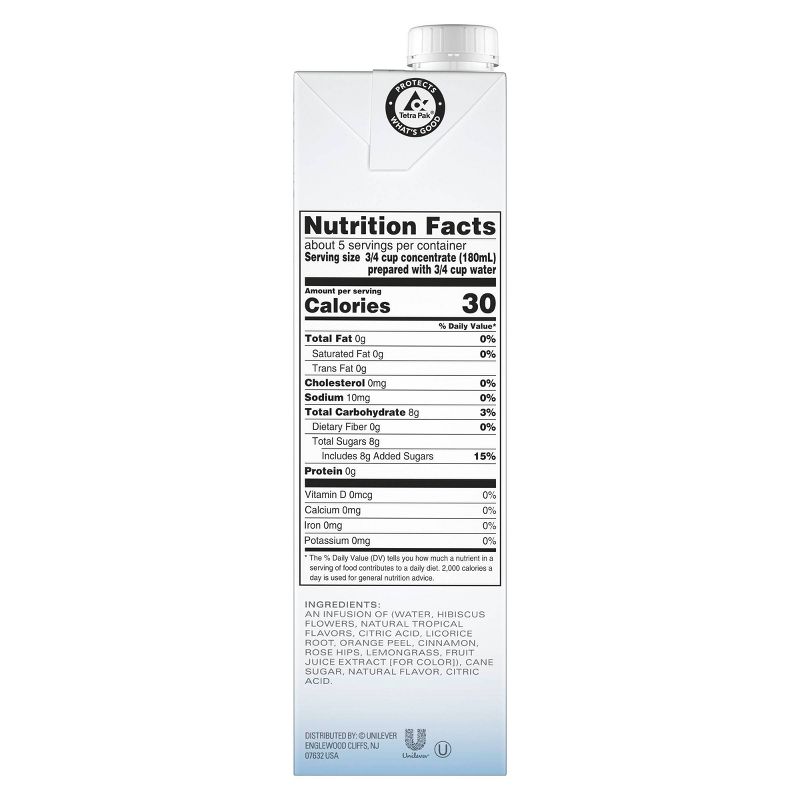 Tazo Iced Passion Tea Concentrate - 32 fl oz