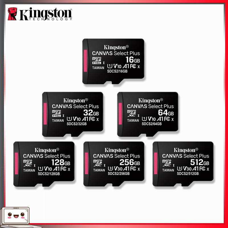 Original Kingston Micro SD Card 16GB 32BG 64GB 128GB 256GB Memory Card For Smart Mobile phone