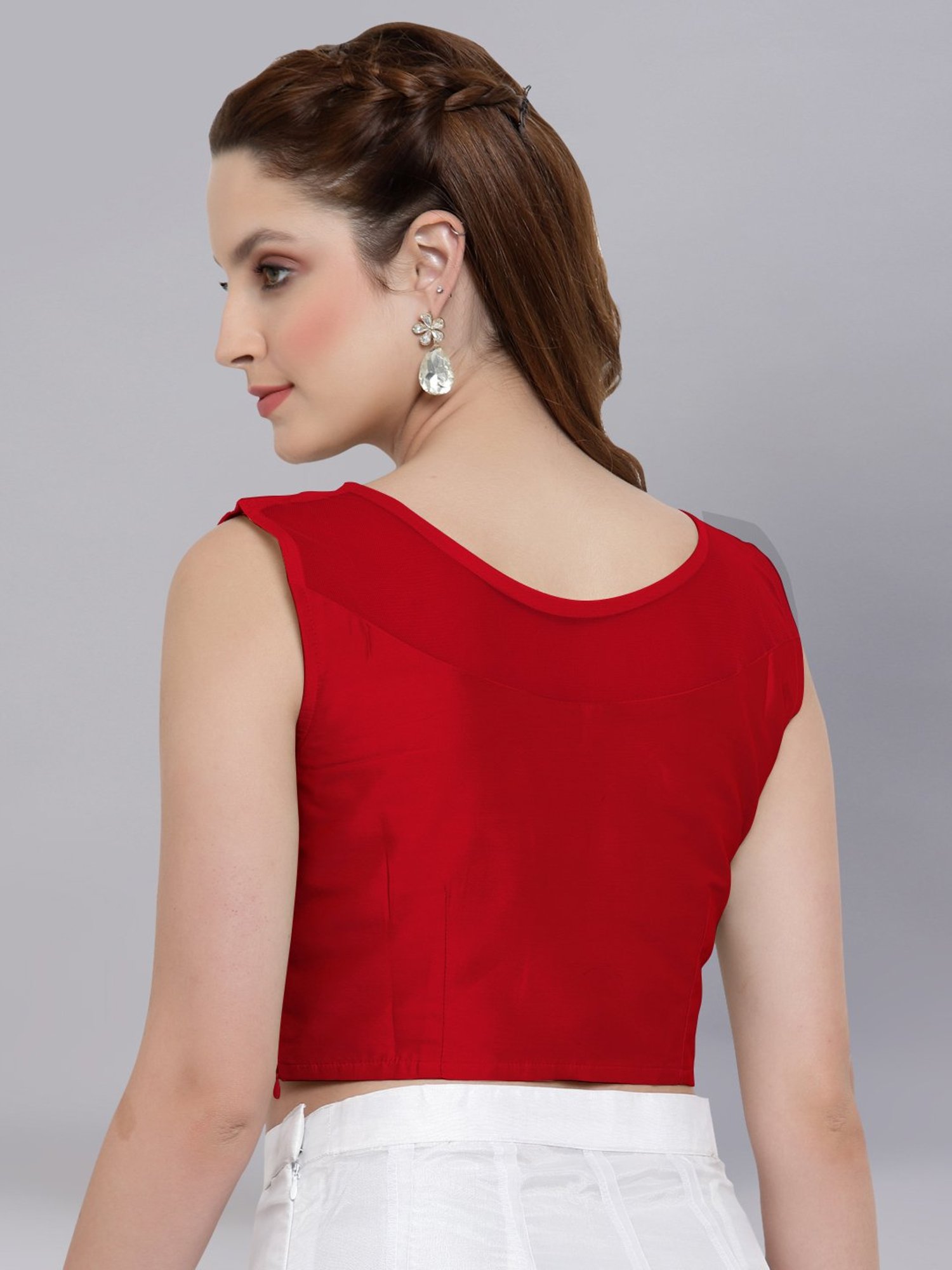 NEUDIS Red Crop Top