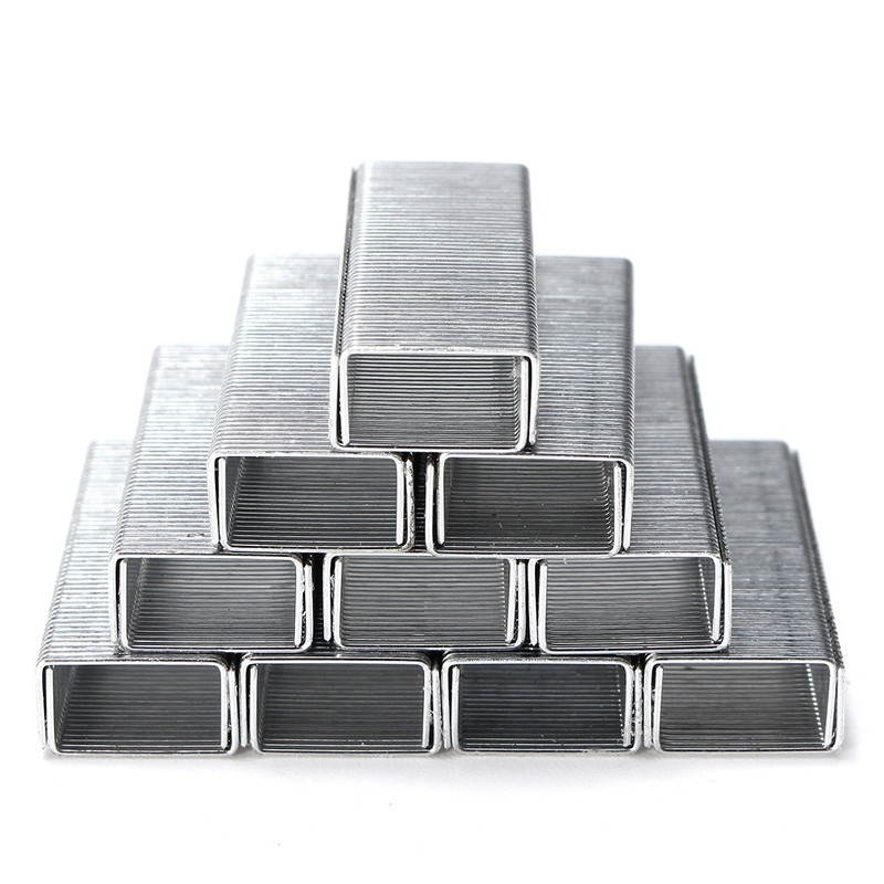 1000pcs UMI B10001S/ B10002S/B10003S/B10004S/B10005S Multi-size Metal Silver Office Stapler Nails Staples Seven Light Colors with Remote