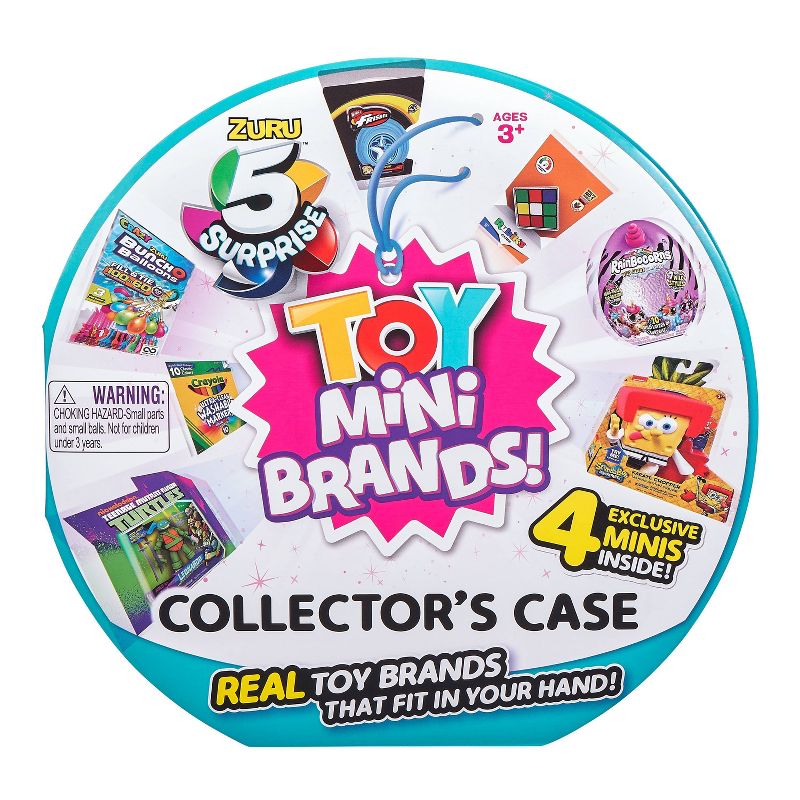 5 Surprise Mini Toys S1 Collectors Case w/ 4 Exclusive Minis
