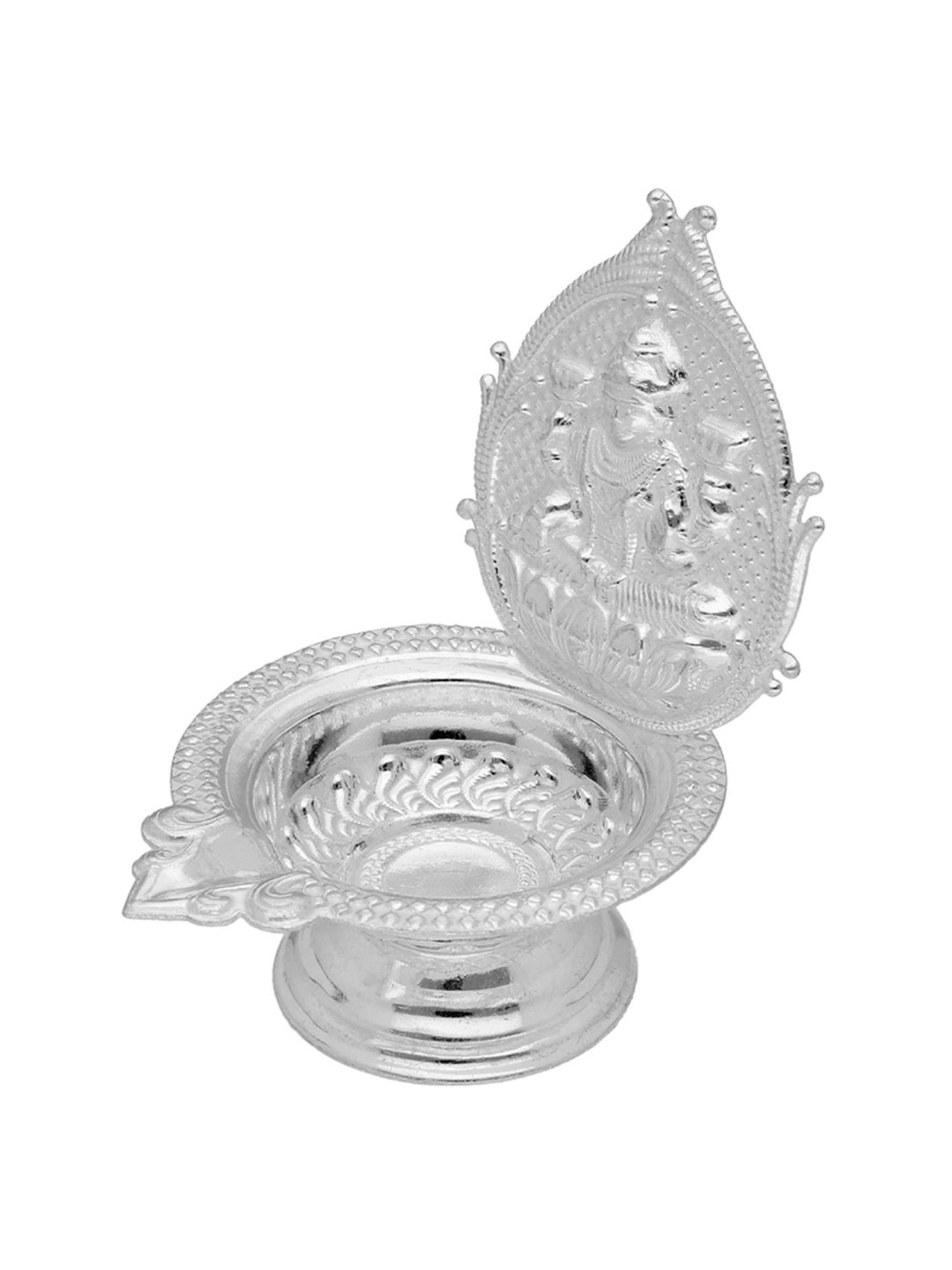 Sri Jagdamba Pearls Laxmi 0.8 Silver Diya