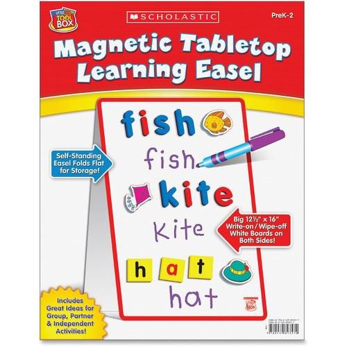 Scholastic Magnetic Tabletop Learning Easel Ages 4-7 SC989357