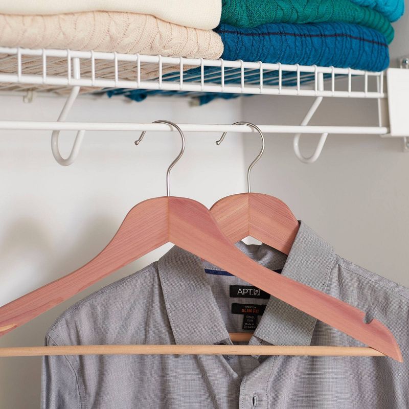 Household Essentials 4pk Cedar Garment Hanger