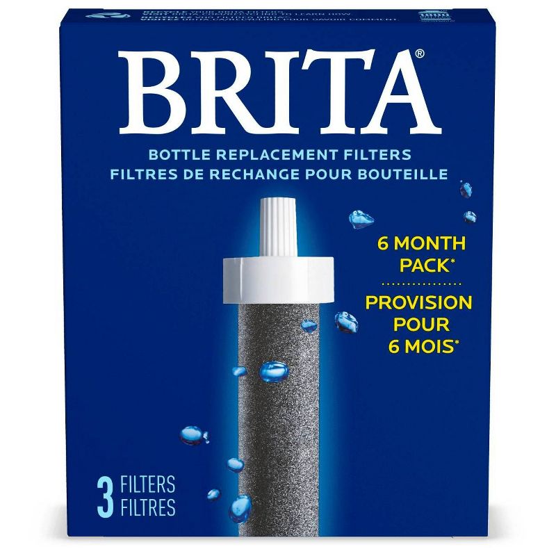 Brita Extra Large 18 Cup UltraMax Water Dispenser and Filter - BPA Free - Black