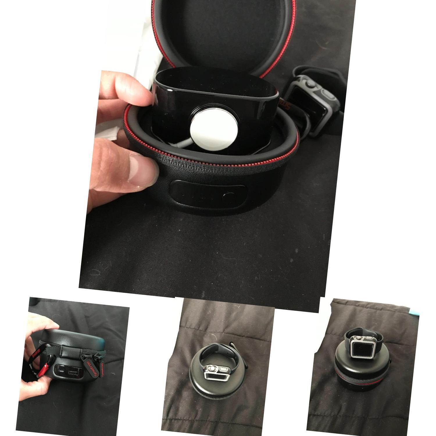 Smatree Charging Case for Apple Watch Series 1, Series 2, Series 3, Series 4 ...