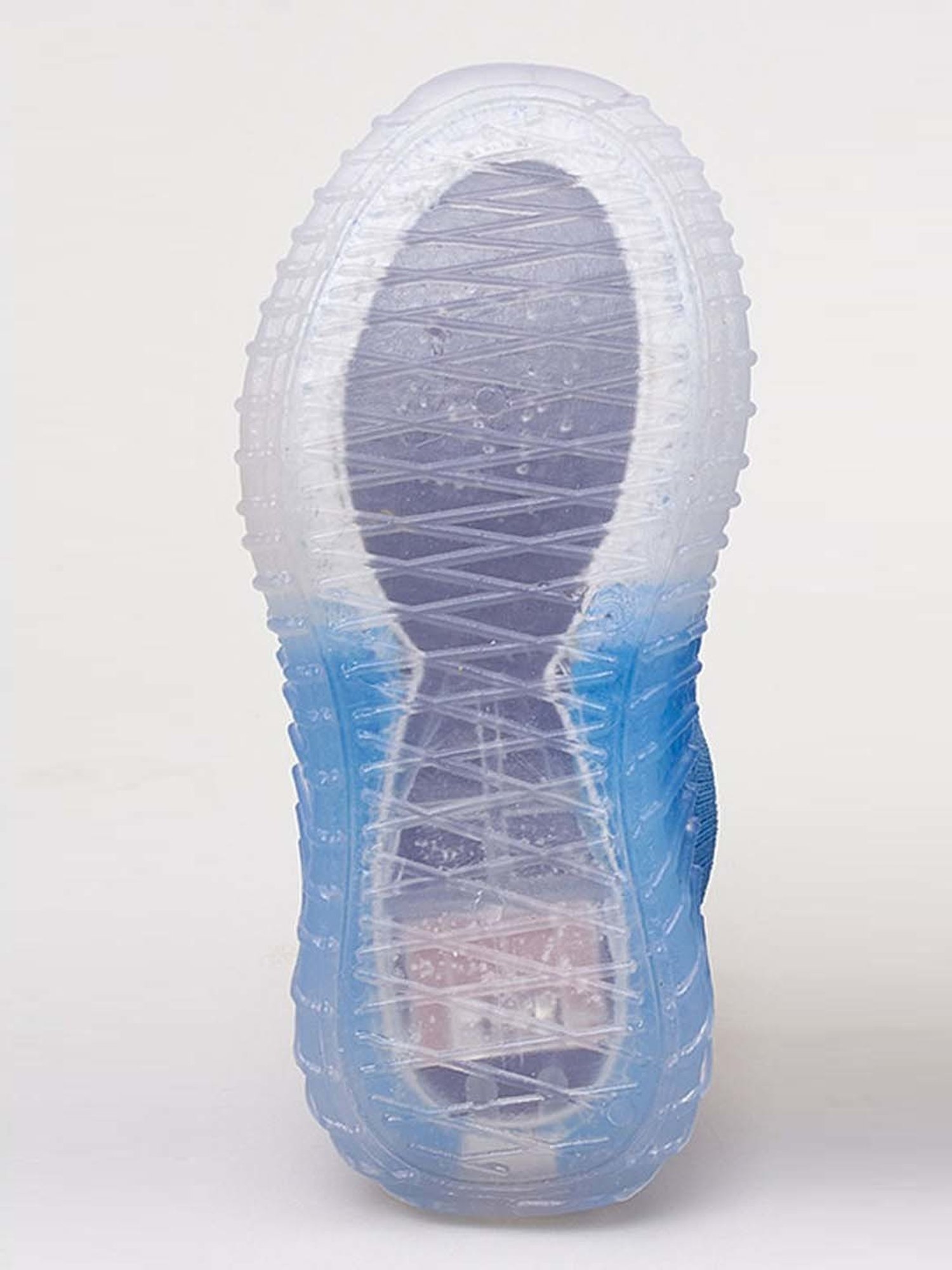 Priaansha Kids White & Blue Casual Slip-Ons