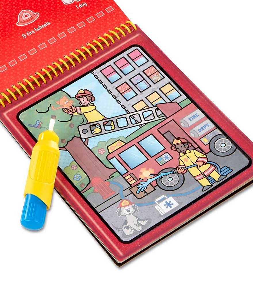 Melissa & Doug Water Wow! Vehicles - On the Go Travel Activity Book