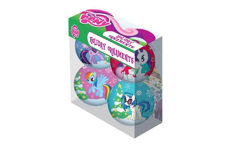 Ripple Junction My Little Pony Christmas Holiday Ornaments Pack Set