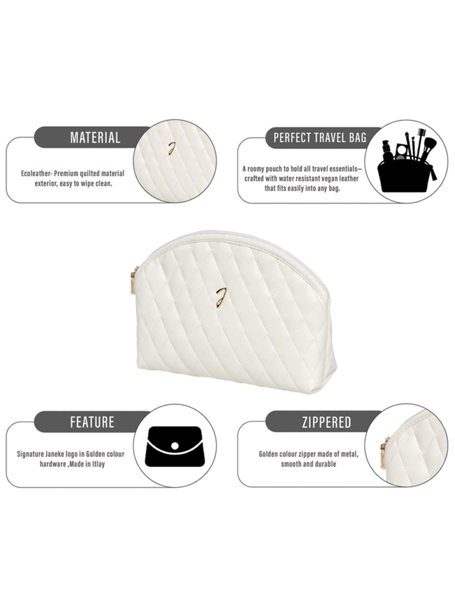 Colorbar Safari Small Flat Multicolored Pouch