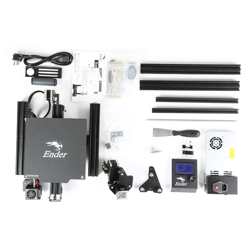 Ender 3 Pro 3D Printer with Removable Build Surface Plate and UL Certified Power Supply 220x220x250mm