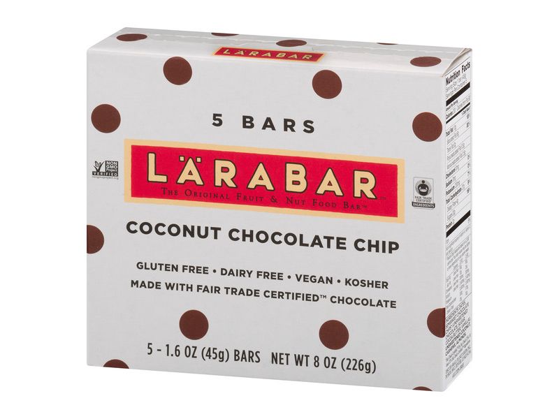 Larabar Coconut Chocolate Chip Fruit & Nut Food Bar - 5ct
