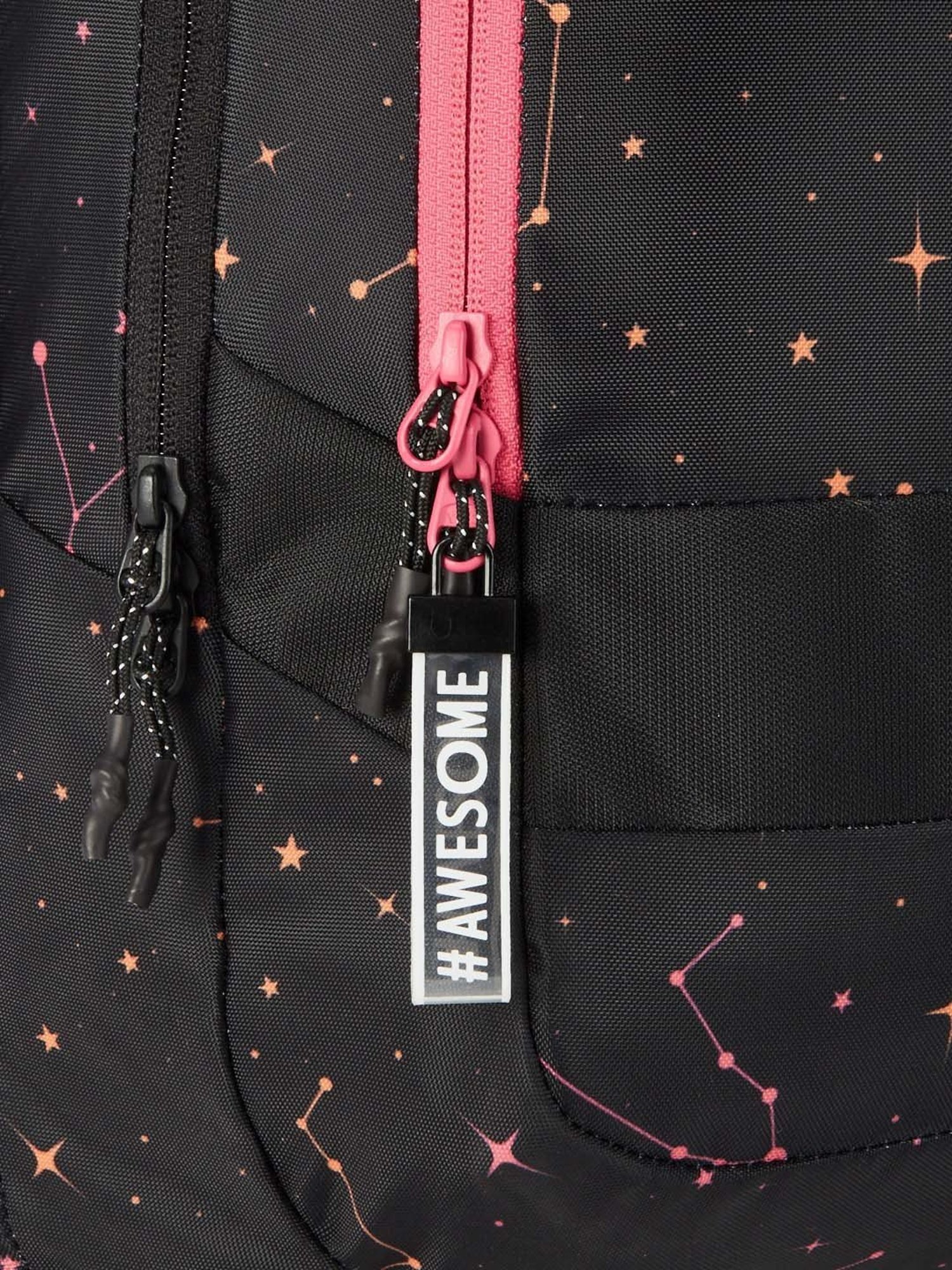 Wiki 27.5 Ltrs Black Medium Backpack