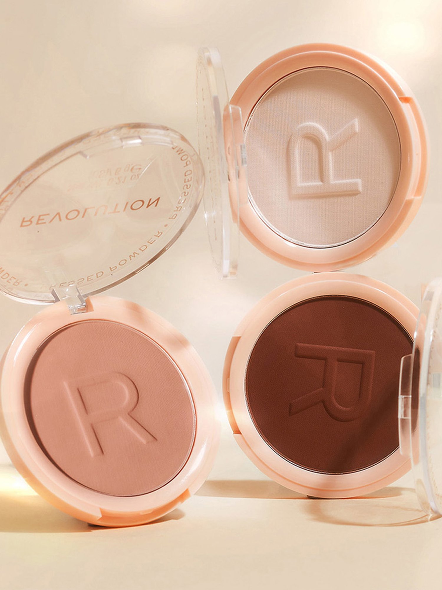 Makeup Revolution Reloaded Pressed Powder Dark - 6 gm