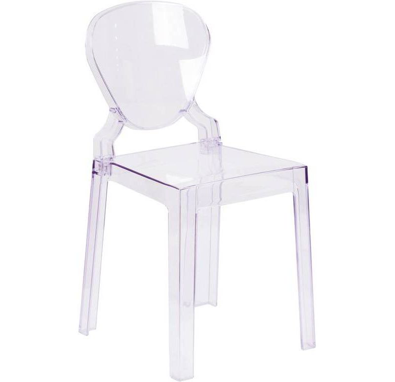 Ghost Chair with Tear Back Clear - Riverstone Furniture Collection