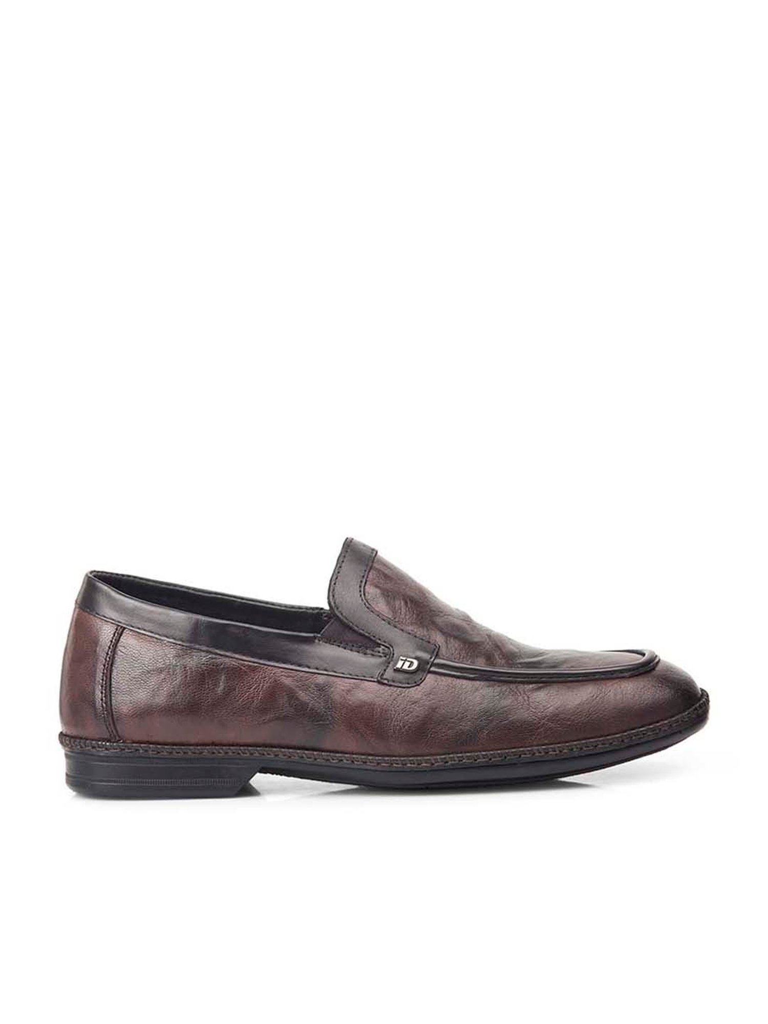 ID Men's Brown Casual Loafers