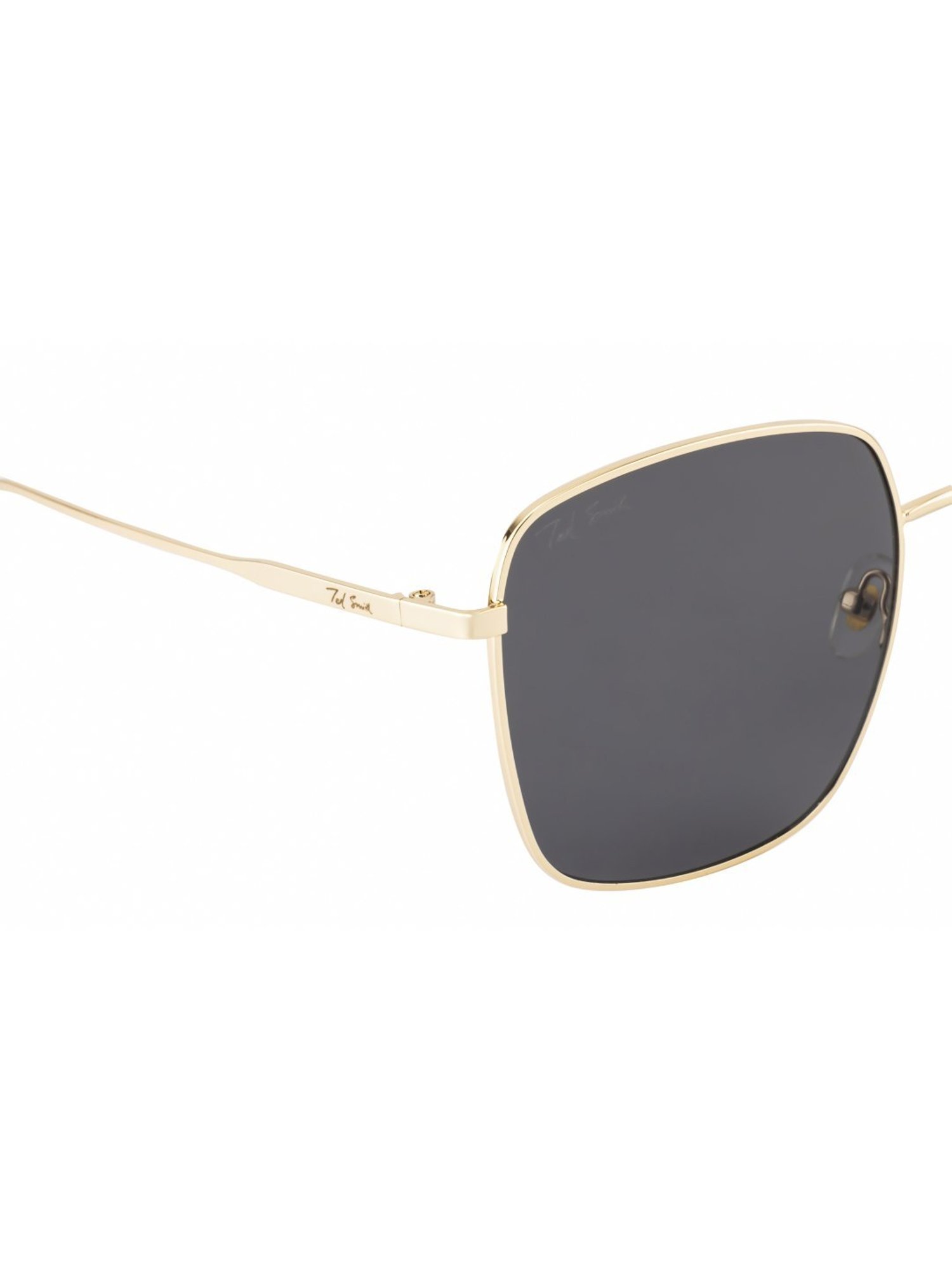Ted Smith INFLUENCE_C1 Grey Square Sunglasses