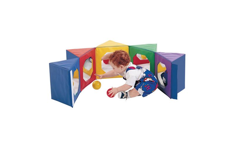 Children's Factory Multi-Activity Infant Tummy Time Pentagon Set