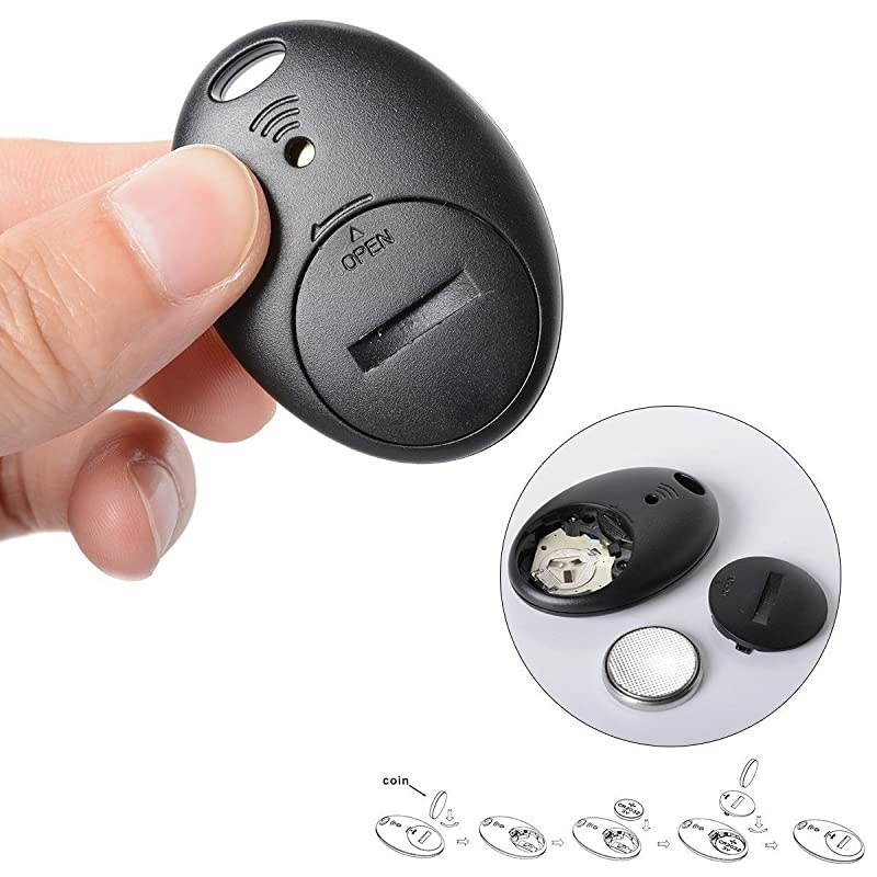 Key Finder Remote Control Finder Easy to Use Suitable for The Elderly Key Locator DeviceWhistle Phone Keychain FinderItem Tracker1 RF Transmitter and 2 Receivers